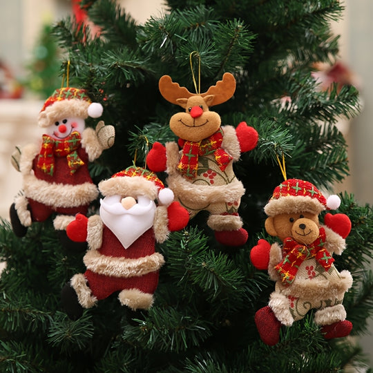 Festive Christmas Tree Ornaments