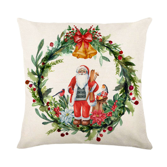 Christmas Themed Throw Pillow covers