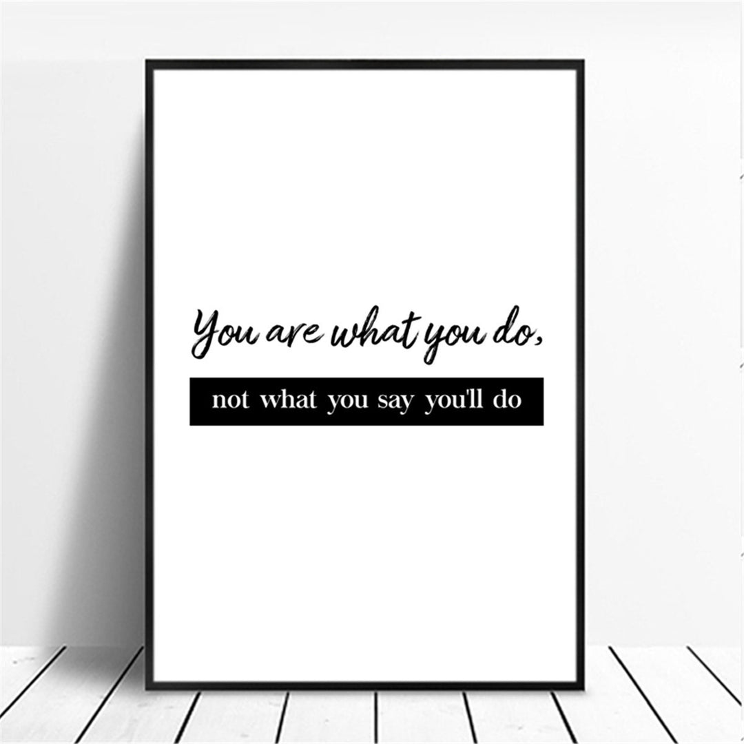 Motivational Phrase Canvas Wall-Art