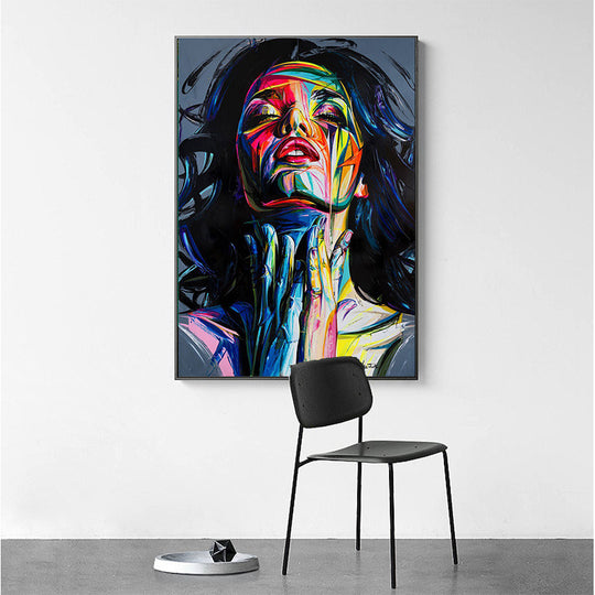 Abstract Colorful Canvas Art