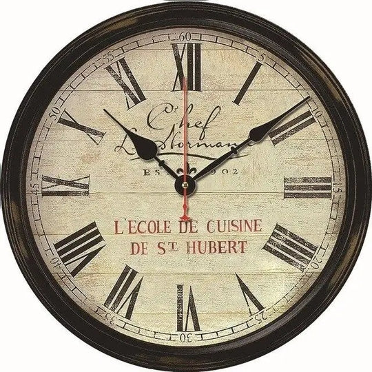 Retro Decorative Wall Clock
