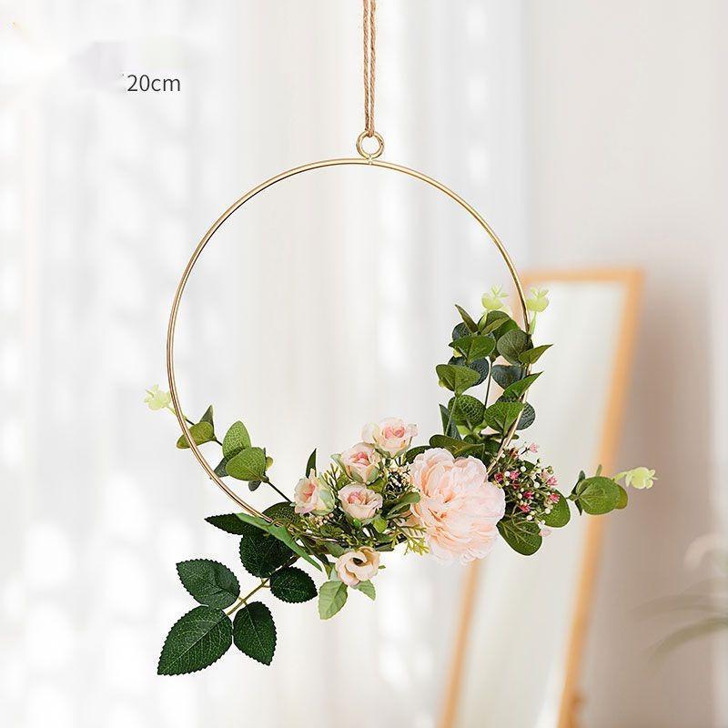 Floral hanging art decor