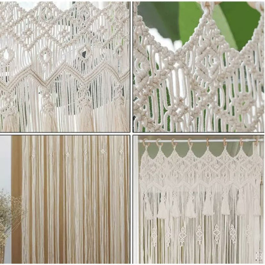 Bohemian Hand-Woven Curtains