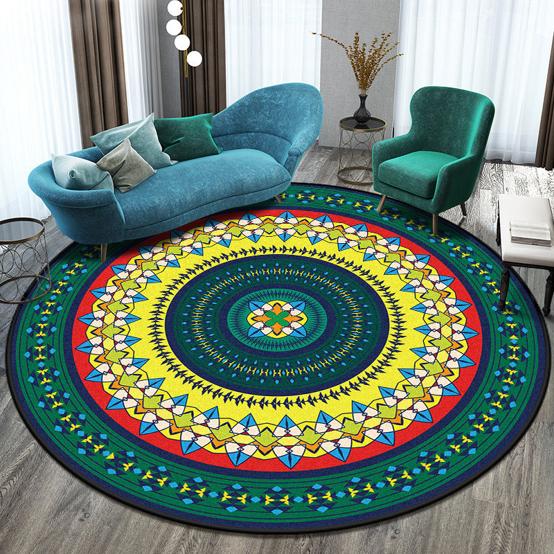 Decorative Multi-Pattern Rug