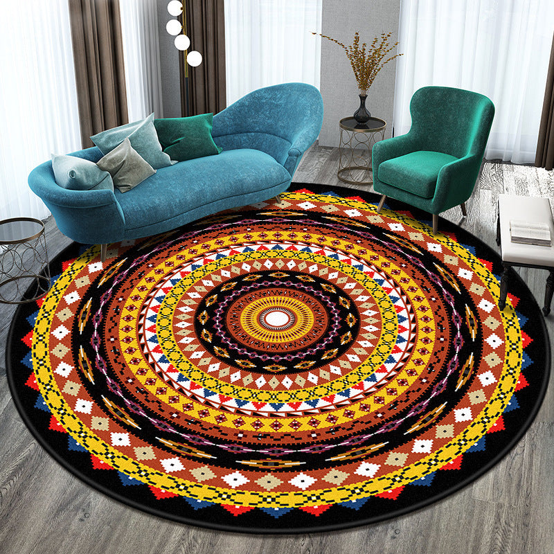 Decorative Multi-Pattern Rug
