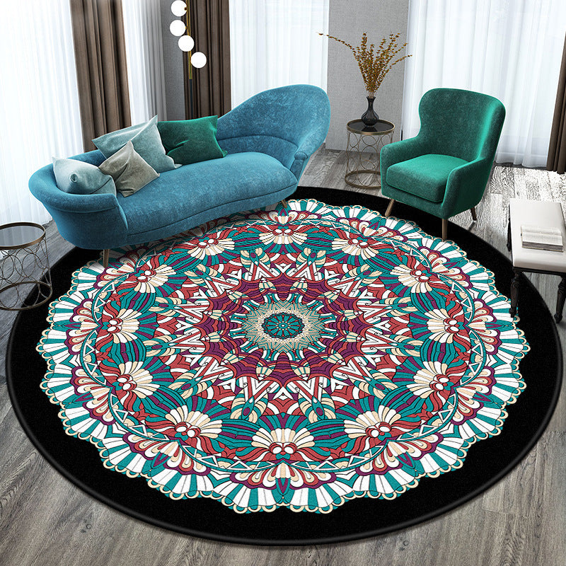 Decorative Multi-Pattern Rug