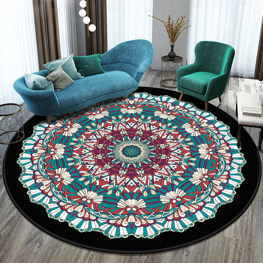 Decorative Multi-Pattern Rug