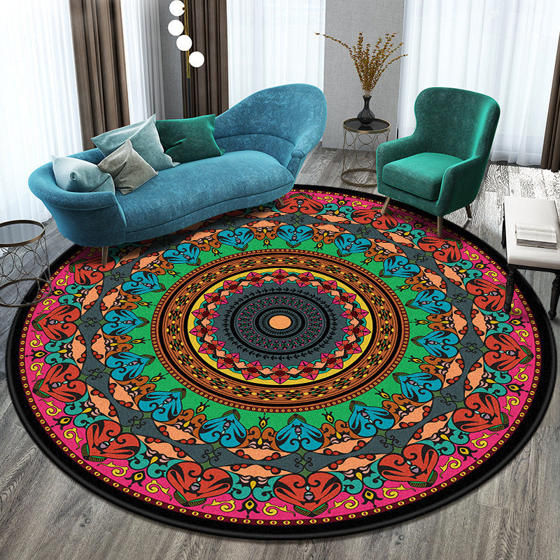 Decorative Multi-Pattern Rug