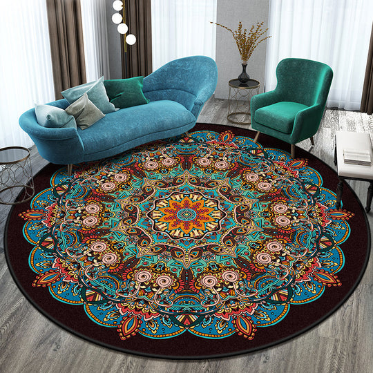 Decorative Multi-Pattern Rug