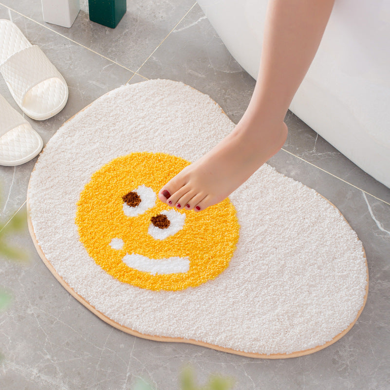Decorative Absorbent Non-Slip Bathroom Mat