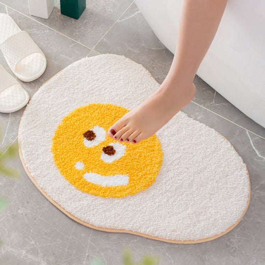Decorative Absorbent Non-Slip Bathroom Mat