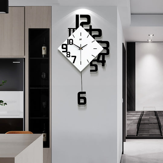Wooden Creative Decorative Wall Clock