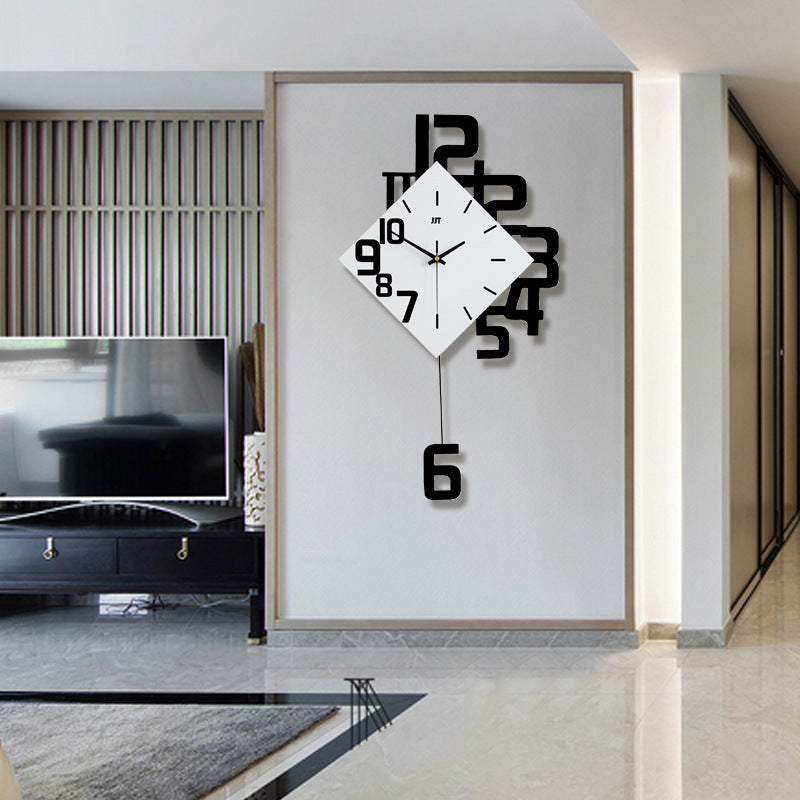 Wooden Creative Decorative Wall Clock