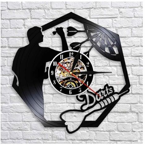 Darts Game Modern Wall Clock