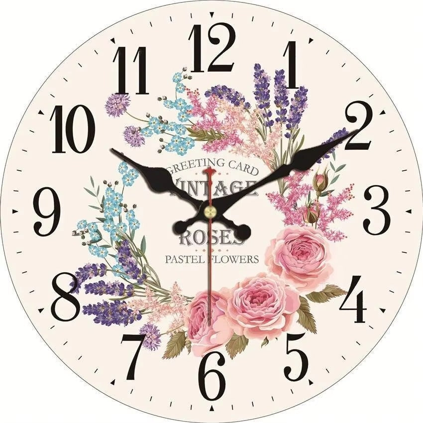 Retro Decorative Wall Clock