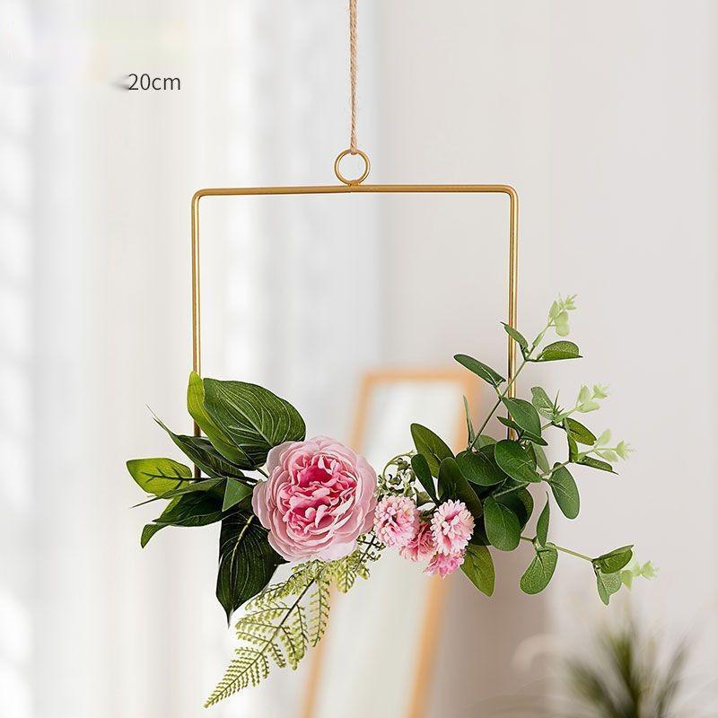Floral hanging art decor