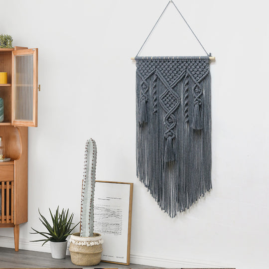 Nordic Woven Cotton Rope Wall Decor