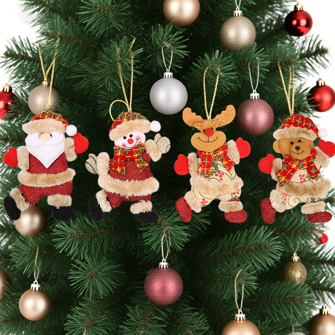 Festive Christmas Tree Ornaments