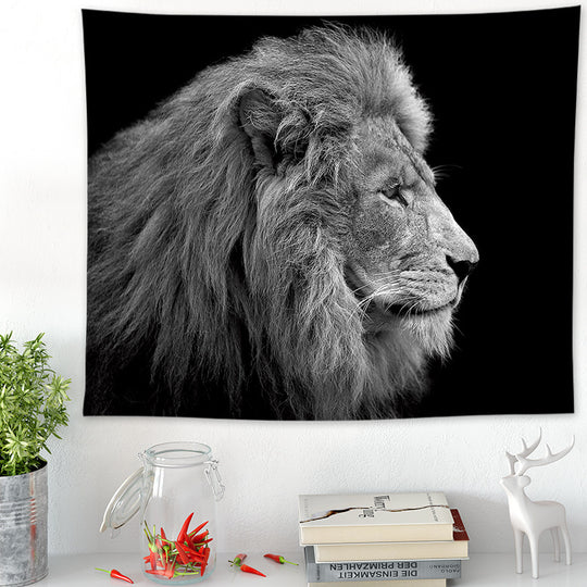 Black and White Animal Tapestries