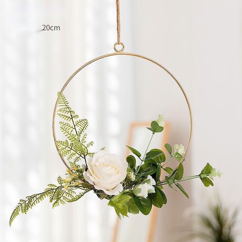 Floral hanging art decor