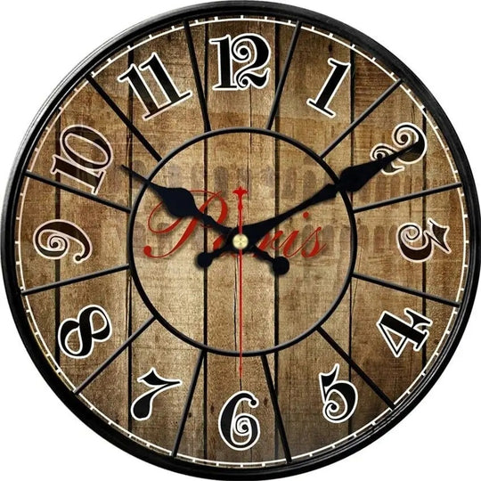 Retro Decorative Wall Clock