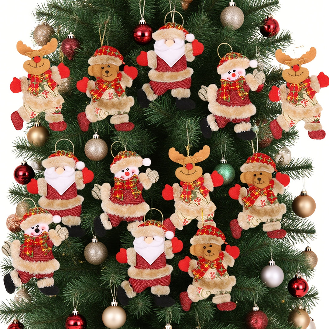 Festive Christmas Tree Ornaments