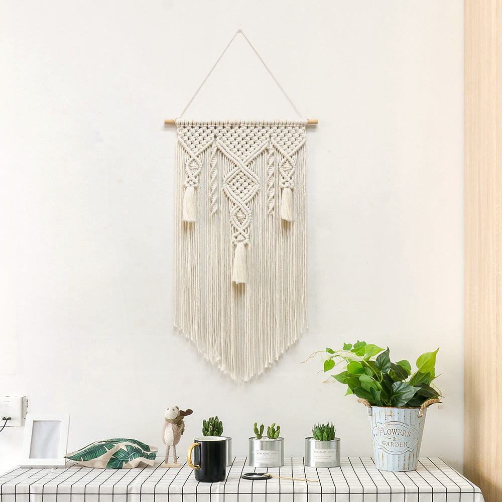 Nordic Woven Cotton Rope Wall Decor