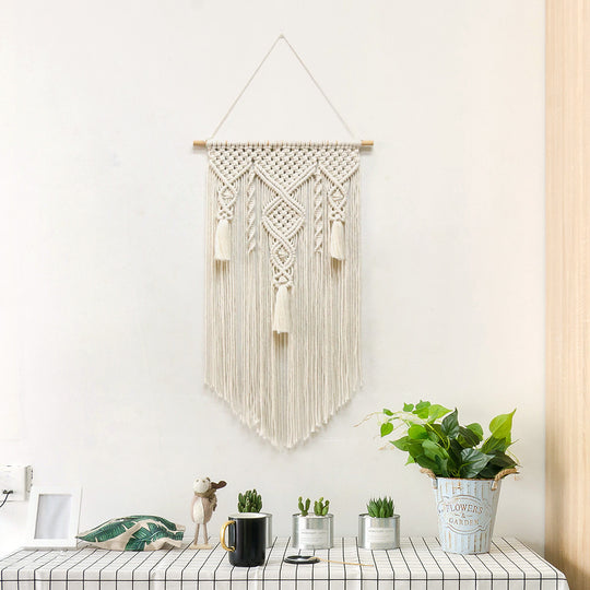 Nordic Woven Cotton Rope Wall Decor