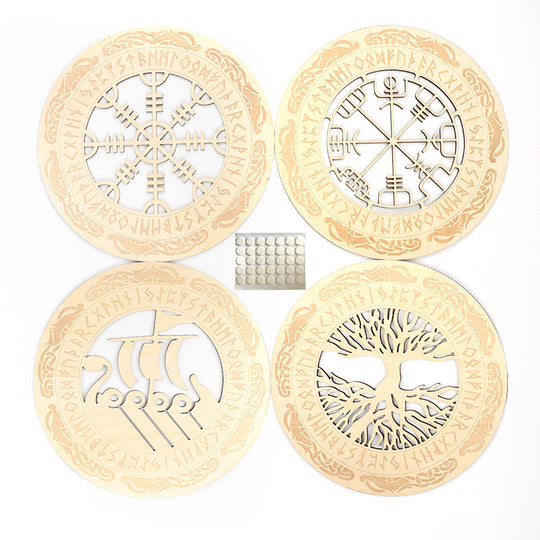 Nordic Wooden Wall Art