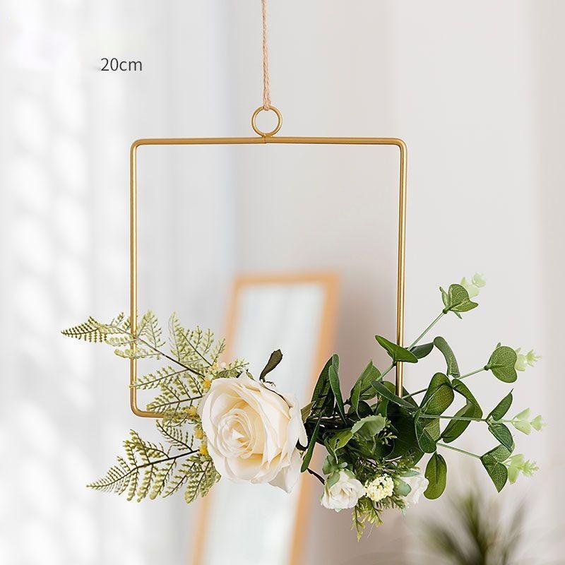 Floral hanging art decor