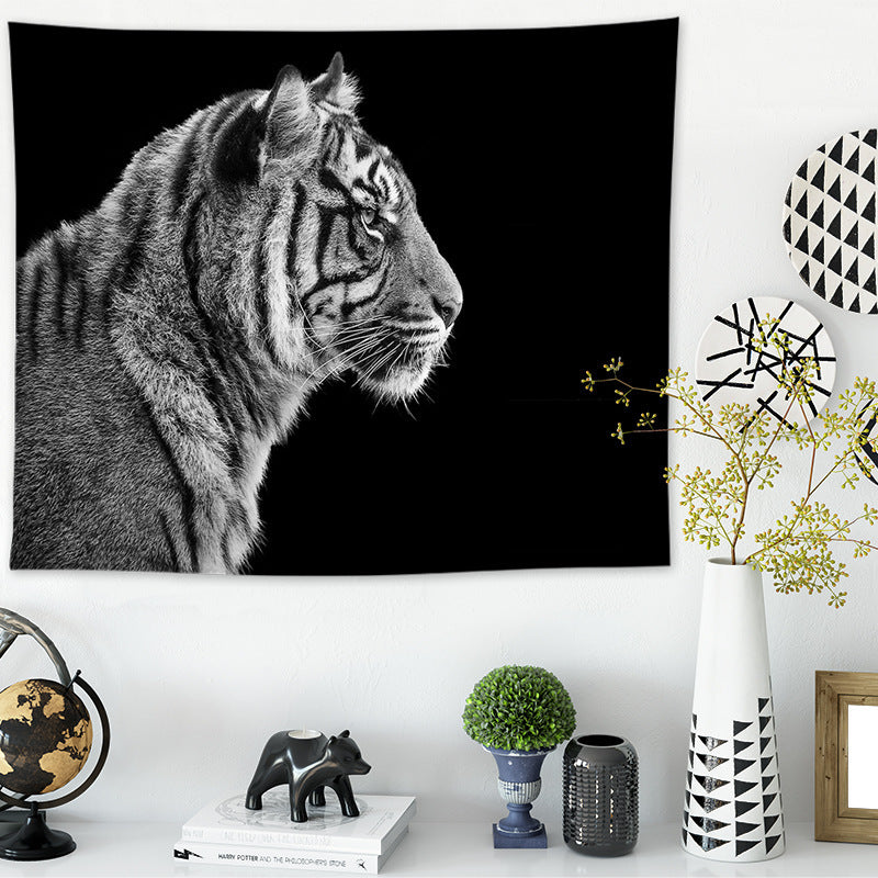 Black and White Animal Tapestries