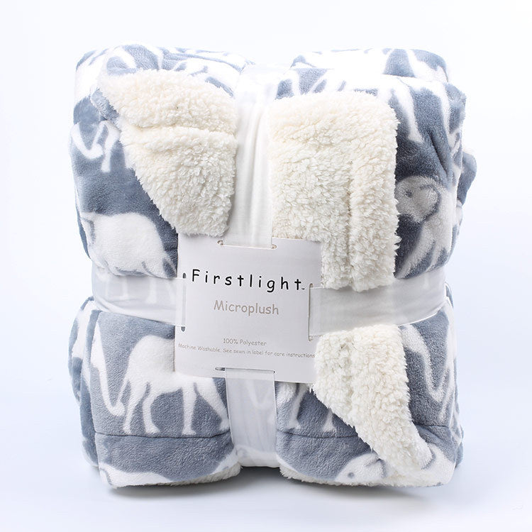 Micro-Plush soft decorative blanket