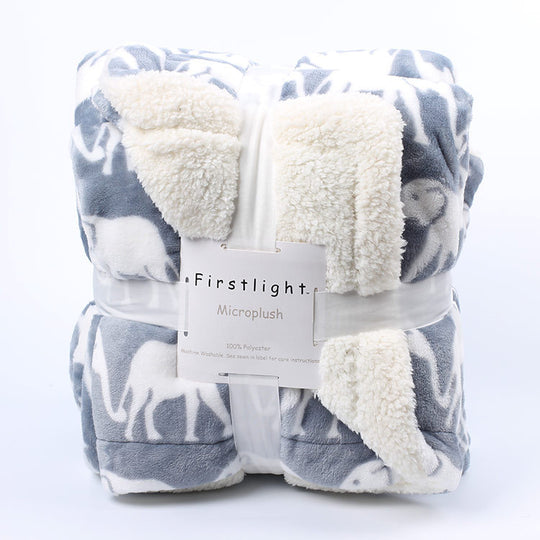 Micro-Plush soft decorative blanket