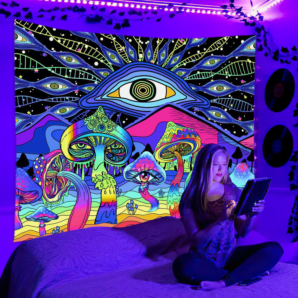 Fluorescent Mystical Tapestry