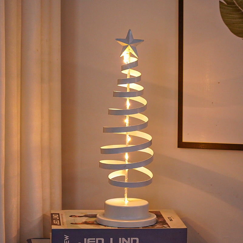 LED Spiral Christmas Tree Lamp