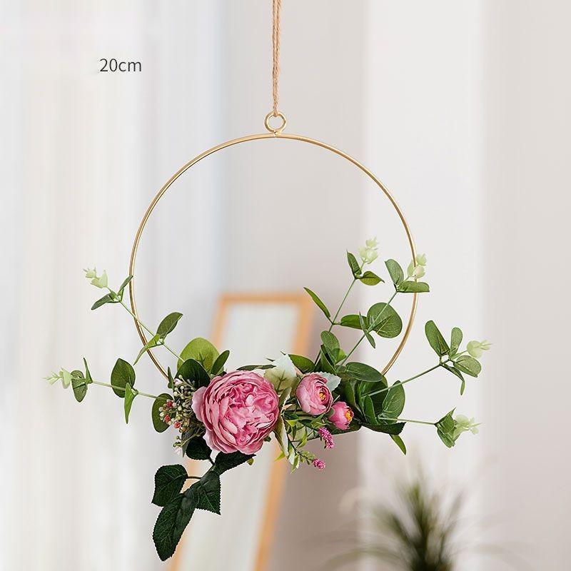 Floral hanging art decor