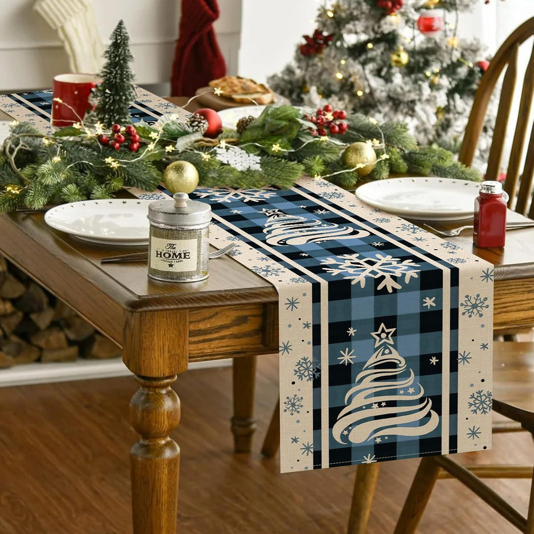 Christmas Trees, Merry Christmas Table Runner (13 X 72 Inch)
