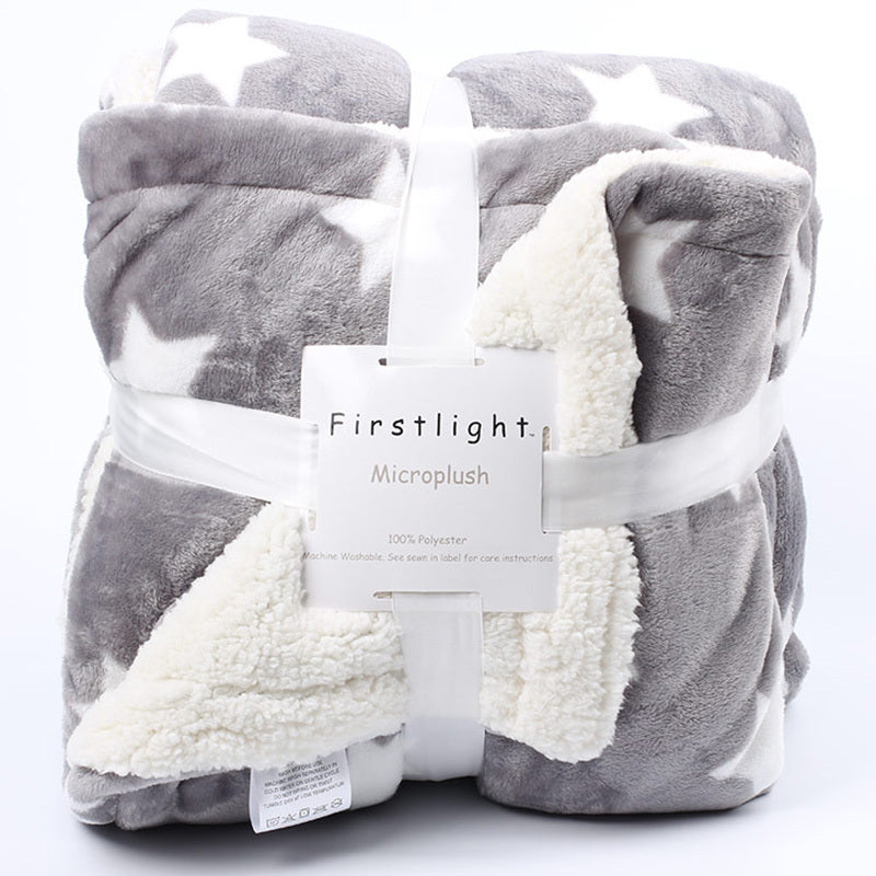 Micro-Plush soft decorative blanket