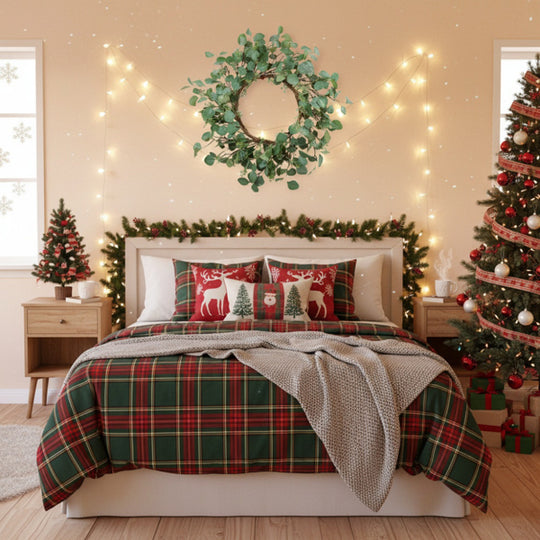 Festive Green Eucalyptus Wreath