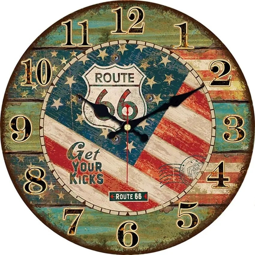 Retro Decorative Wall Clock