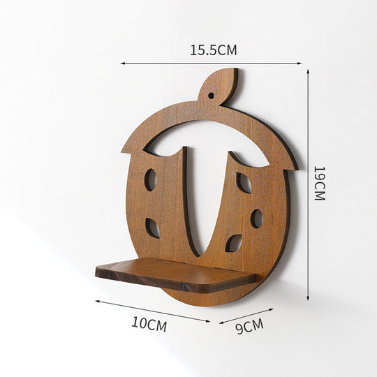 Retro Solid Wood Shelving