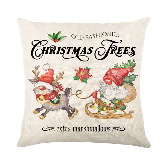 Christmas Themed Throw Pillow covers