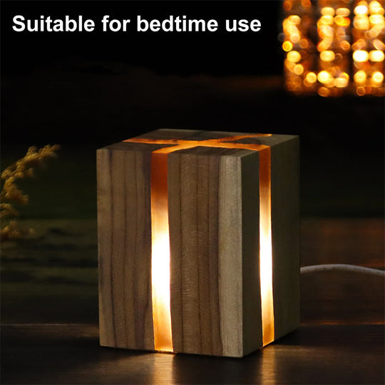 Creative, No Glare, Decorative Wood Lamp