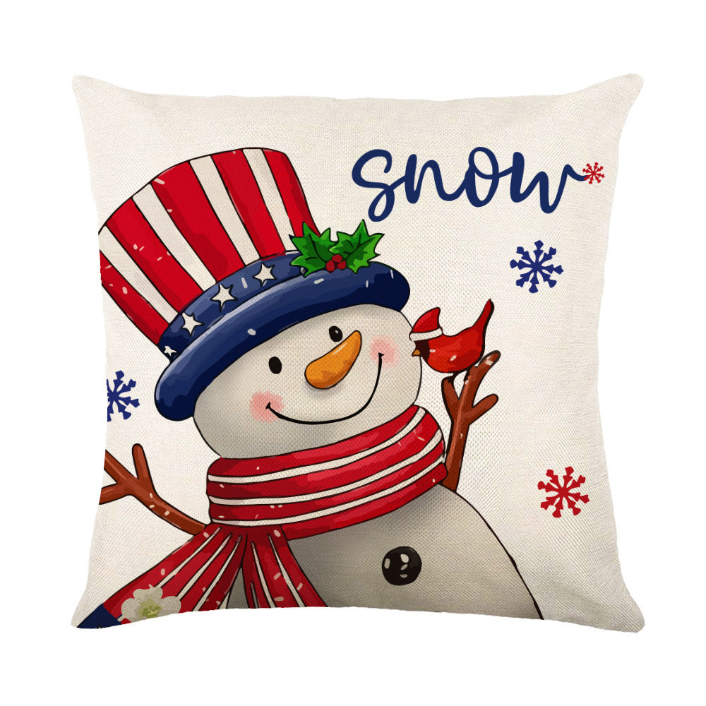 Christmas Themed Throw Pillow covers