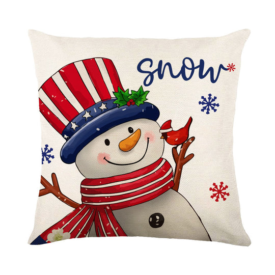 Christmas Themed Throw Pillow covers