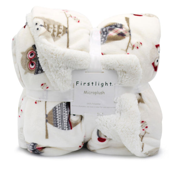 Micro-Plush soft decorative blanket