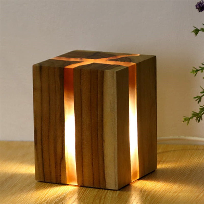 Creative, No Glare, Decorative Wood Lamp