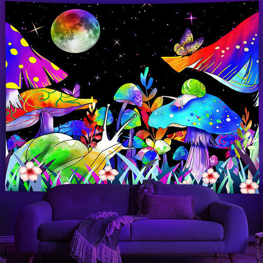 Fluorescent Mystical Tapestry