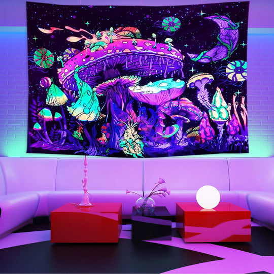 Fluorescent Mystical Tapestry