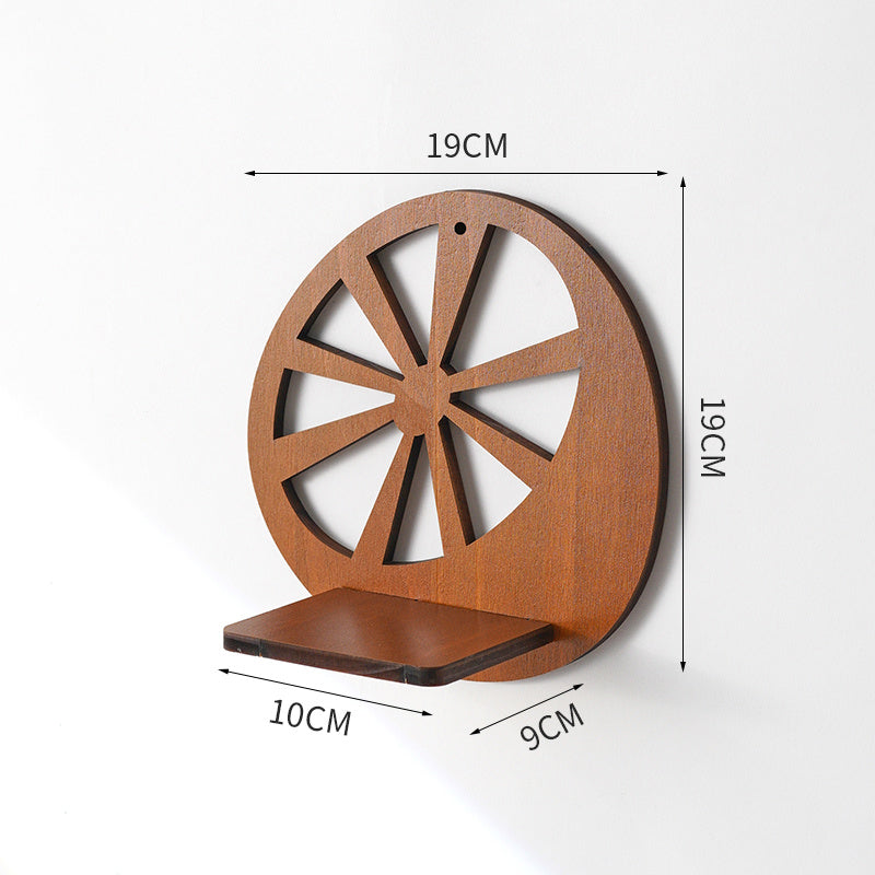 Retro Solid Wood Shelving